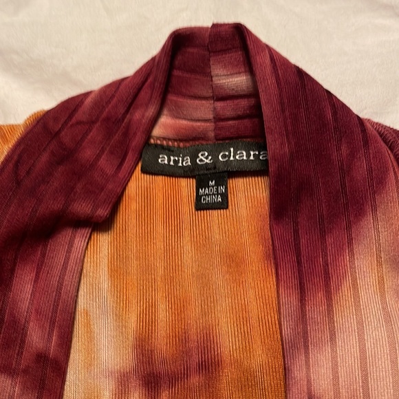 Aria & Clara - size medium - ribbed knit cardigan with pockets - Picture 3 of 9